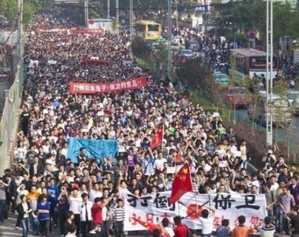 济南抗日游行
